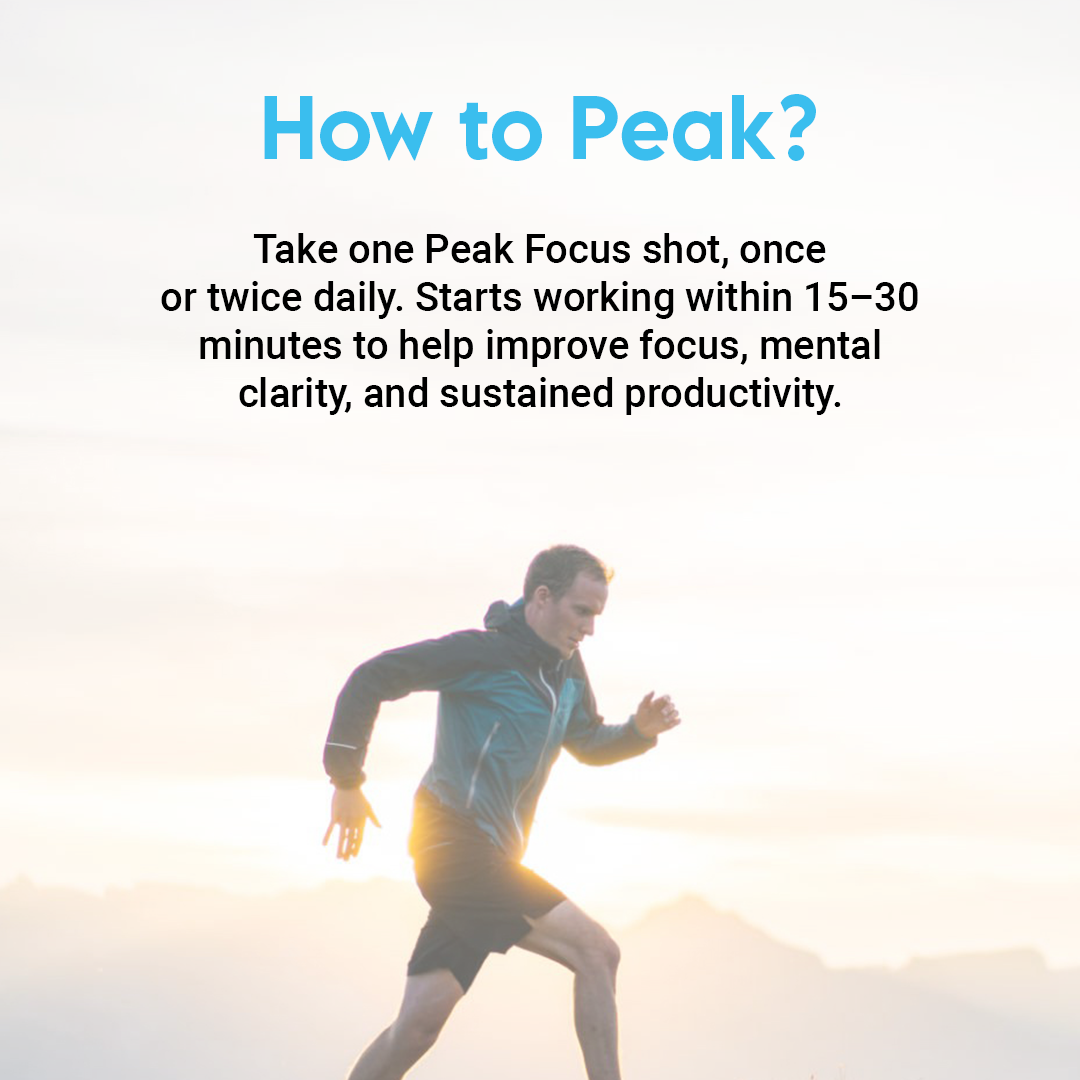 Peak Focus | Pack of 6