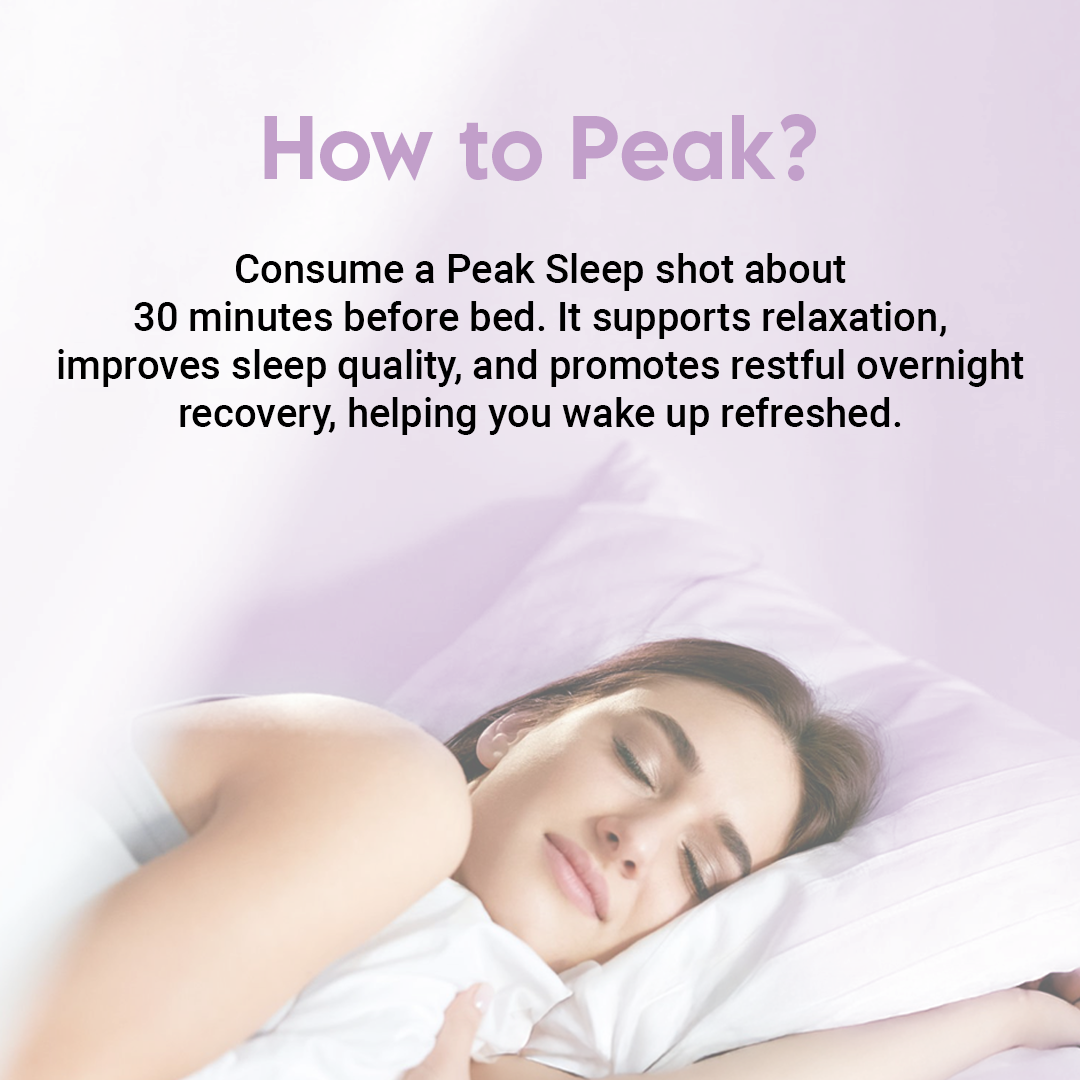 Peak Sleep | Pack of 6